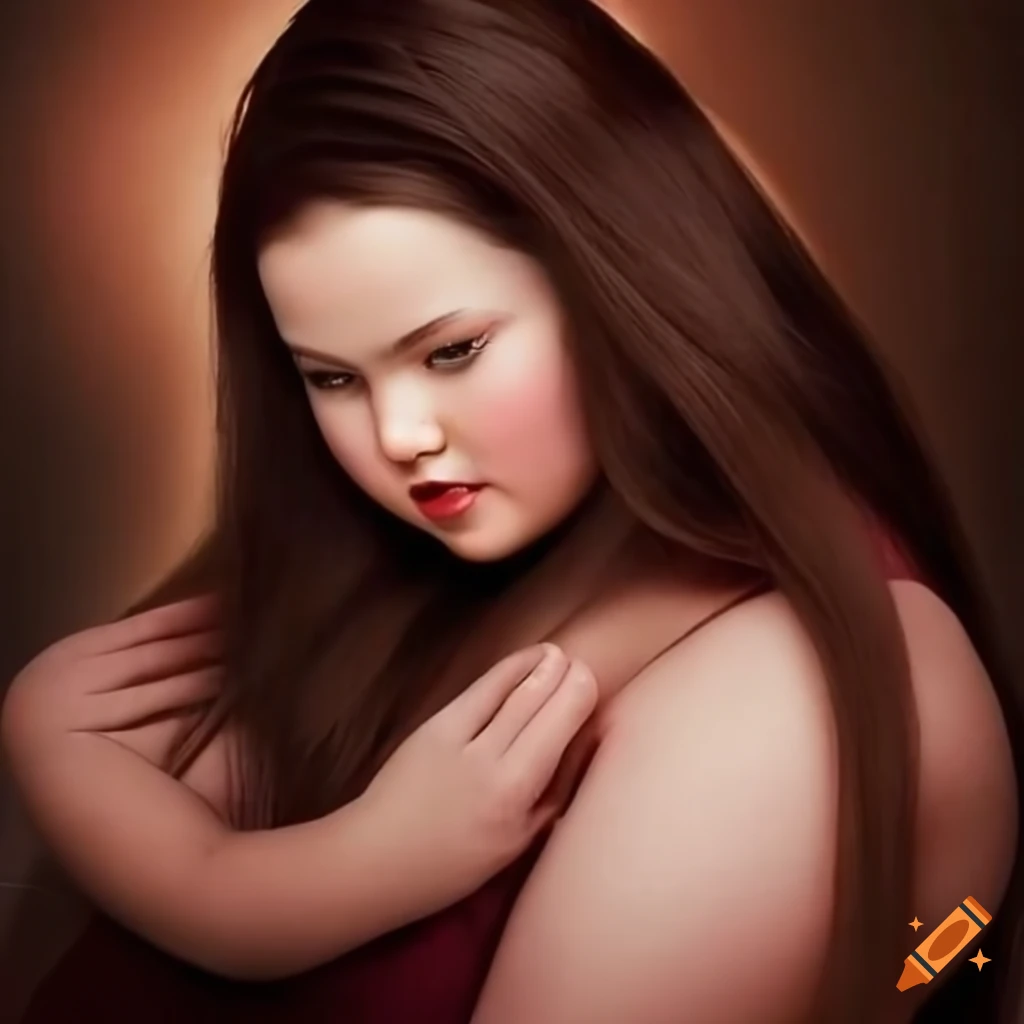 Beautiful shy girl