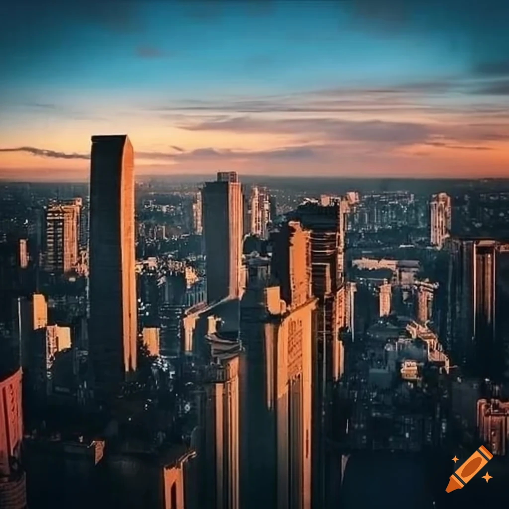 Capital of Platirna, a big modern city inspired by Buenos Aires style