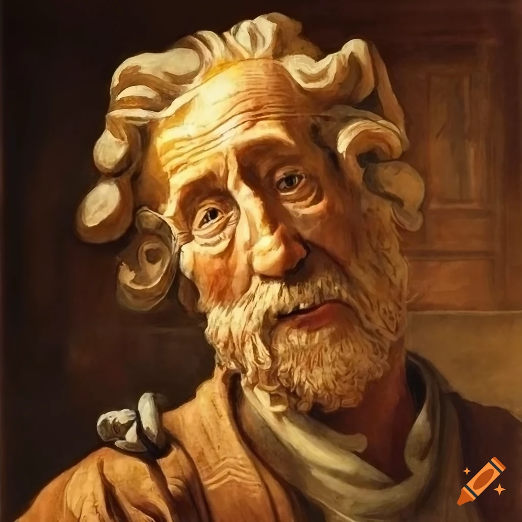 Stunning oil painting in graphic novel travel poster style inspired by various artists