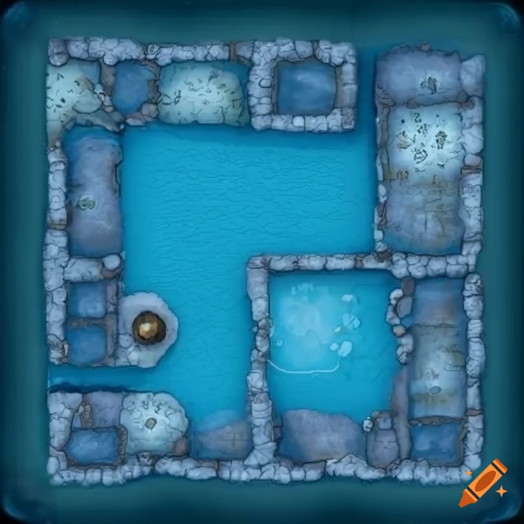 2D game frozen map tiles