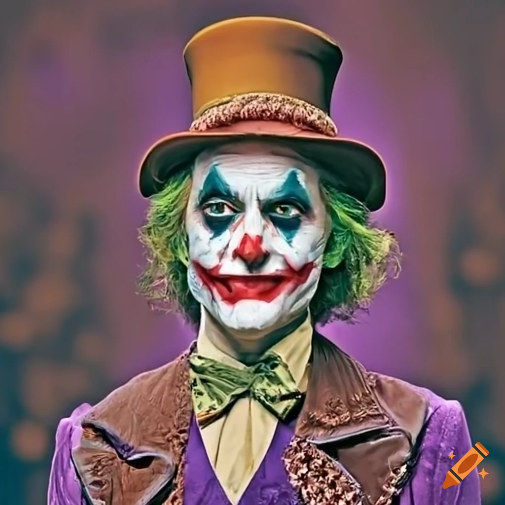 The Joker as Willy Wonka