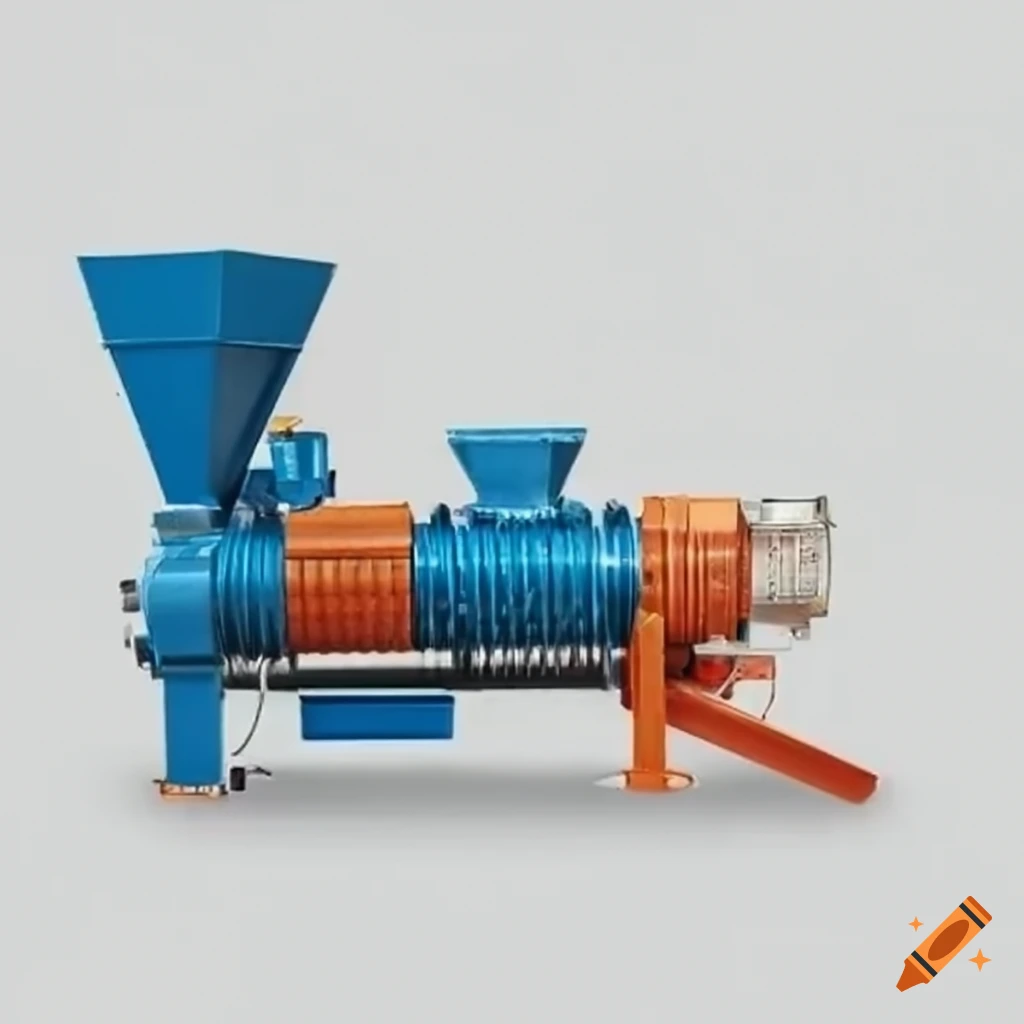 Tumble mixing 38 mm diameter extruder with barrier screw