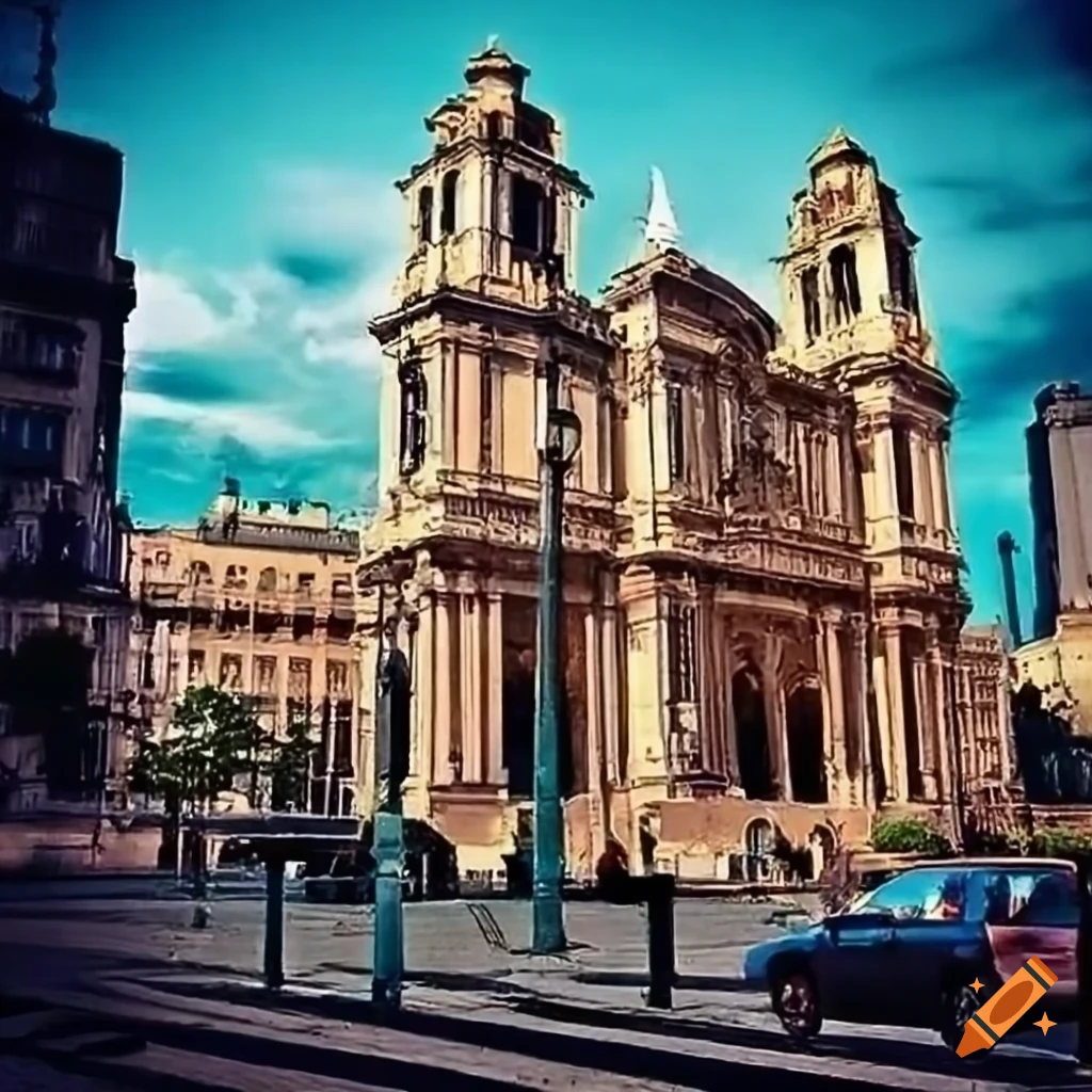 Capital of Platirna - Big, modern city with a Buenos Aires style