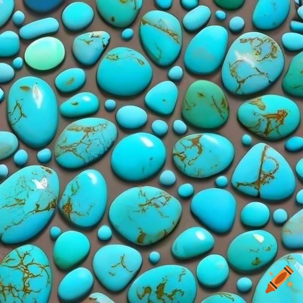 Turquoise seamless stone texture