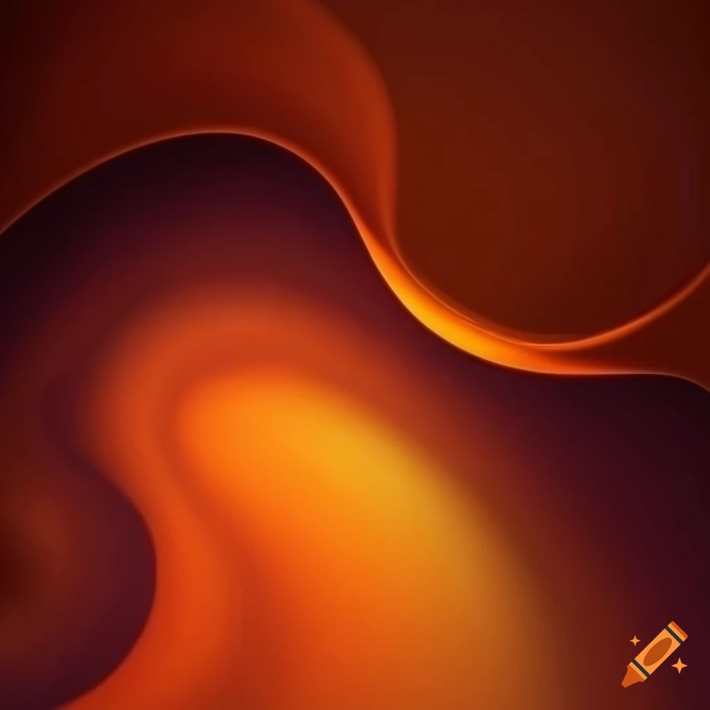 Abstract orange splash screen representing the essence of programming ...