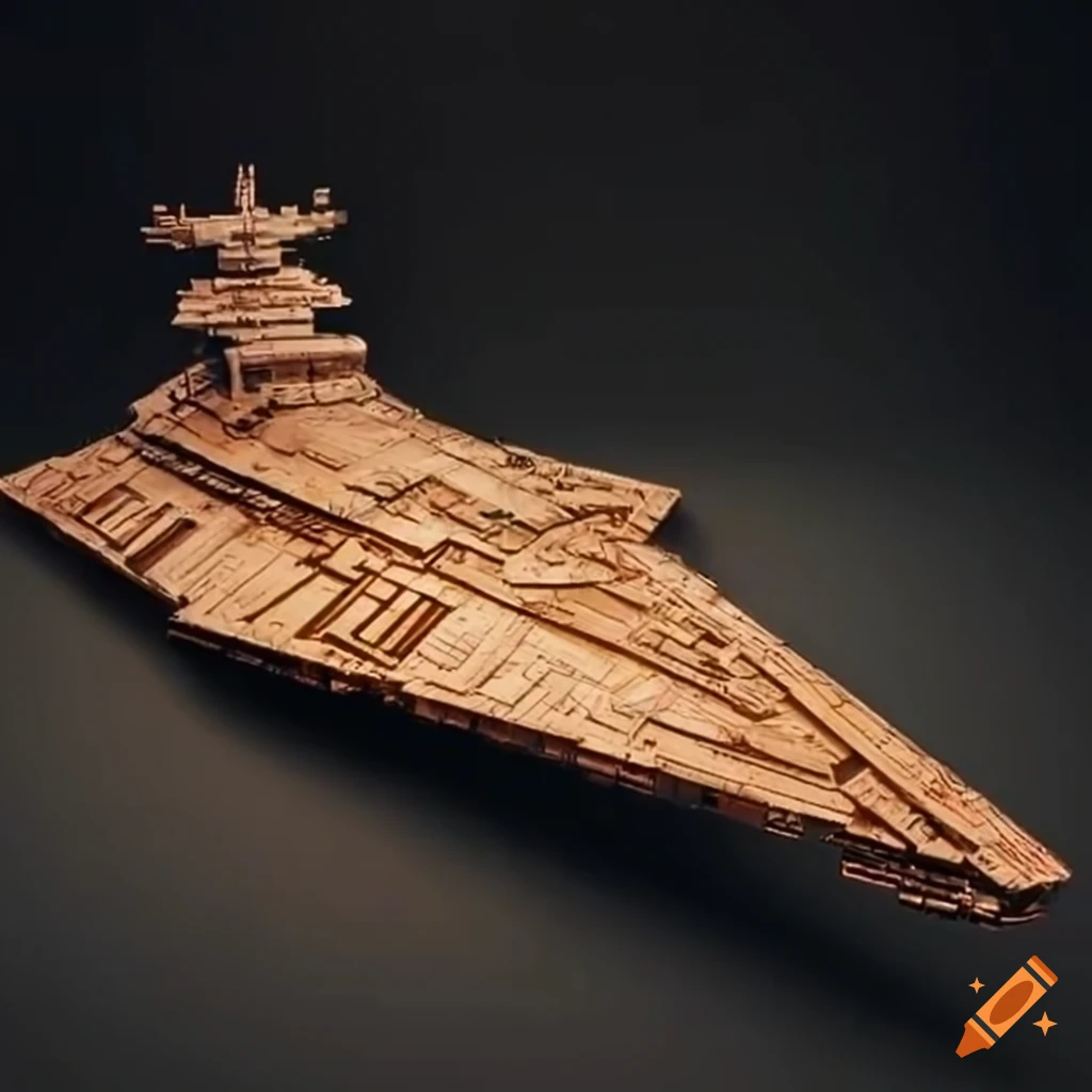 Wooden biplane STAR DESTROYER