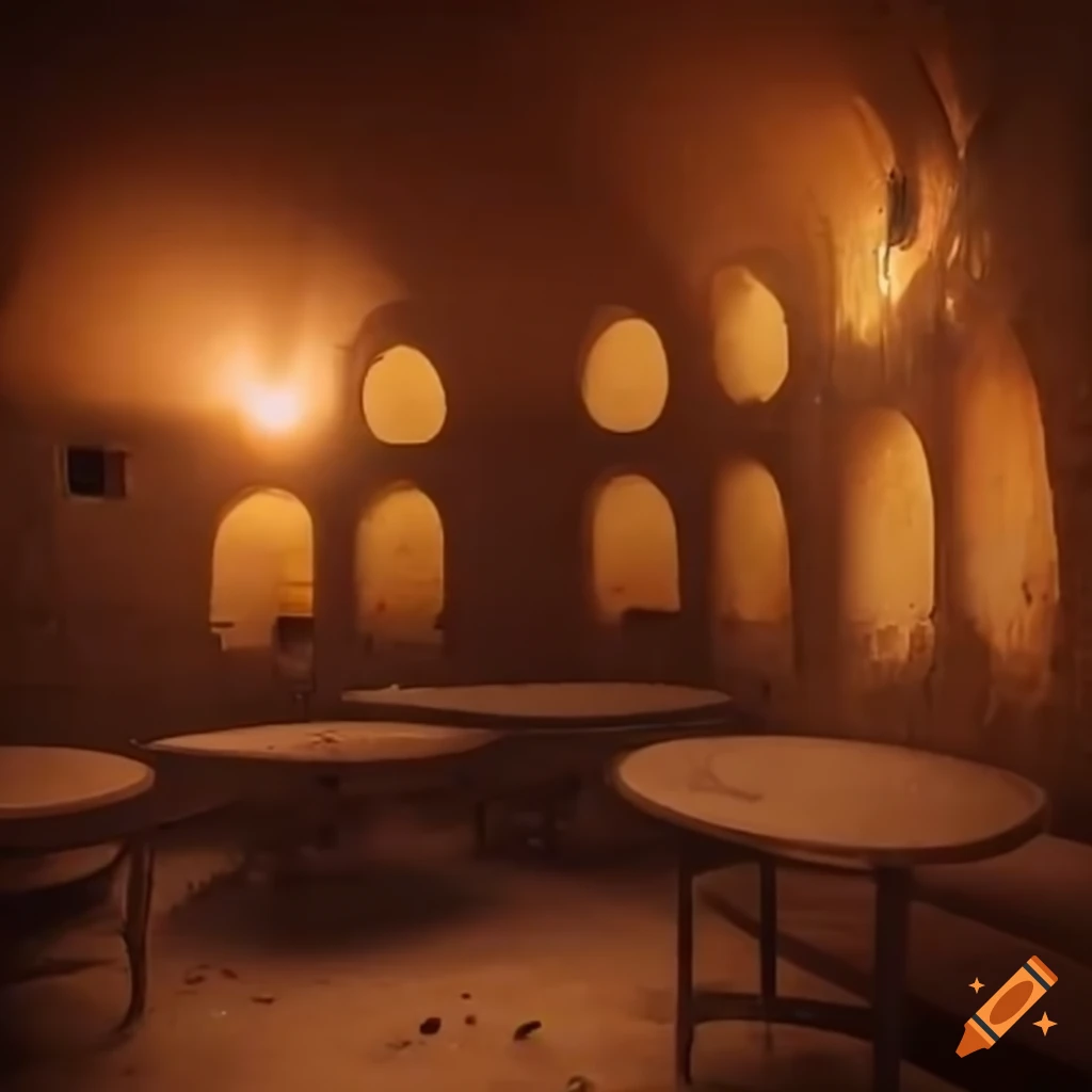 Abandoned cantina on Tatooine