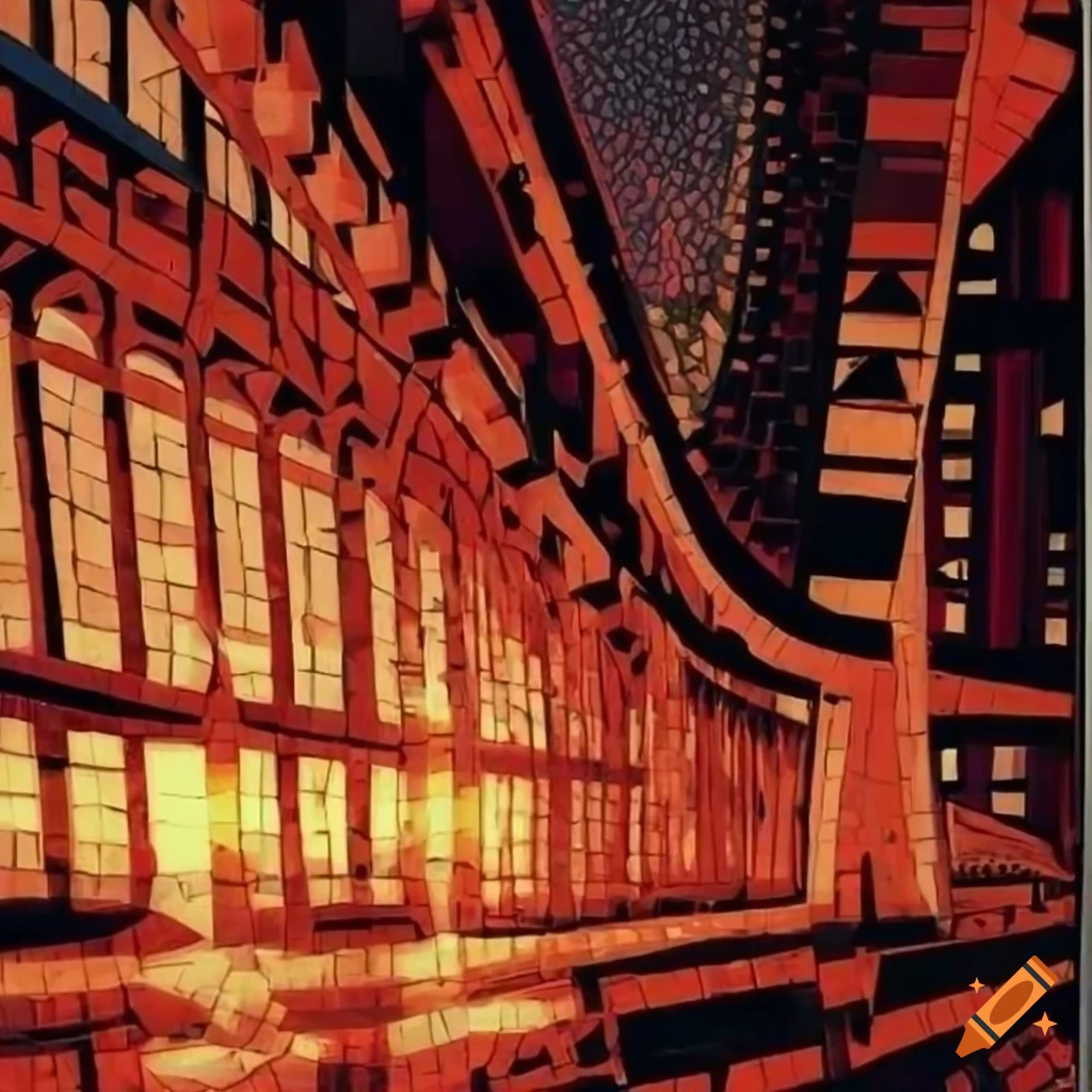 Pulaski Skyway mosaic