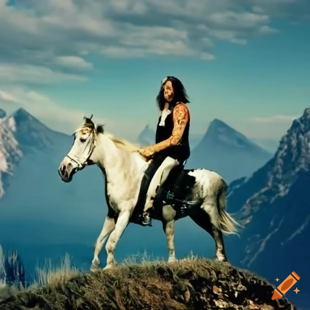 ozzy osbourne and the horse