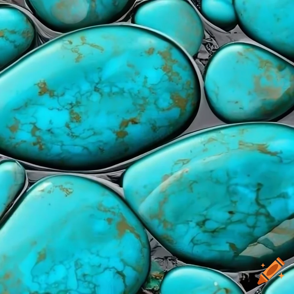 Turquoise seamless stone texture