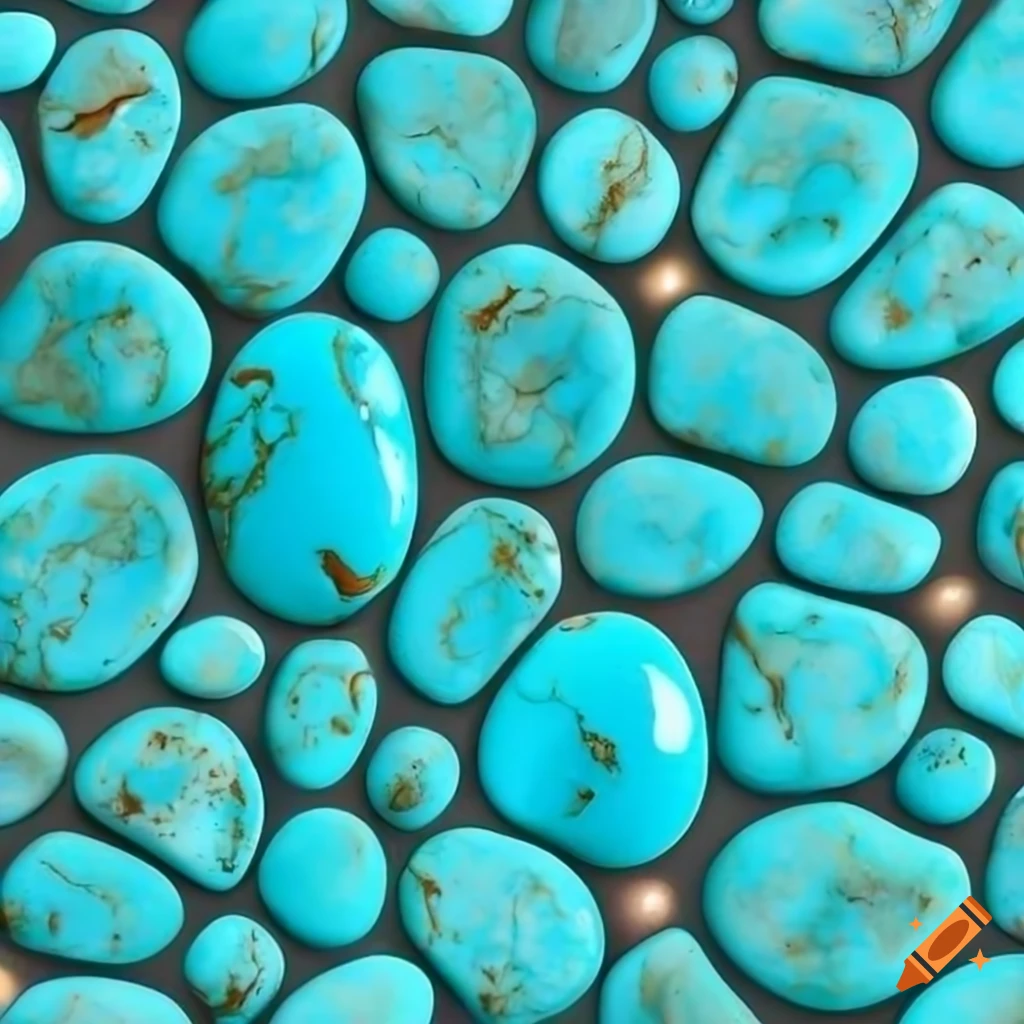 Turquoise seamless stone texture