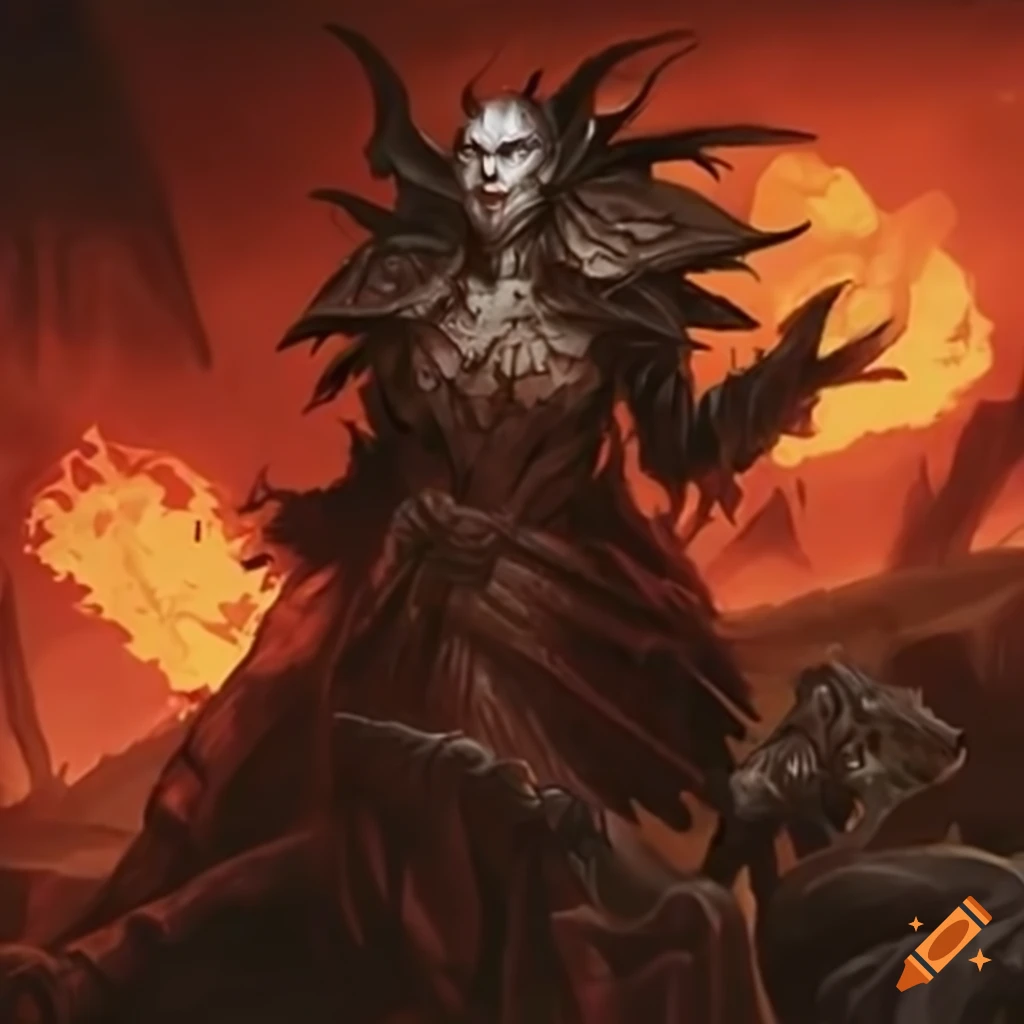 Hellgrammite card from Magic the Gathering