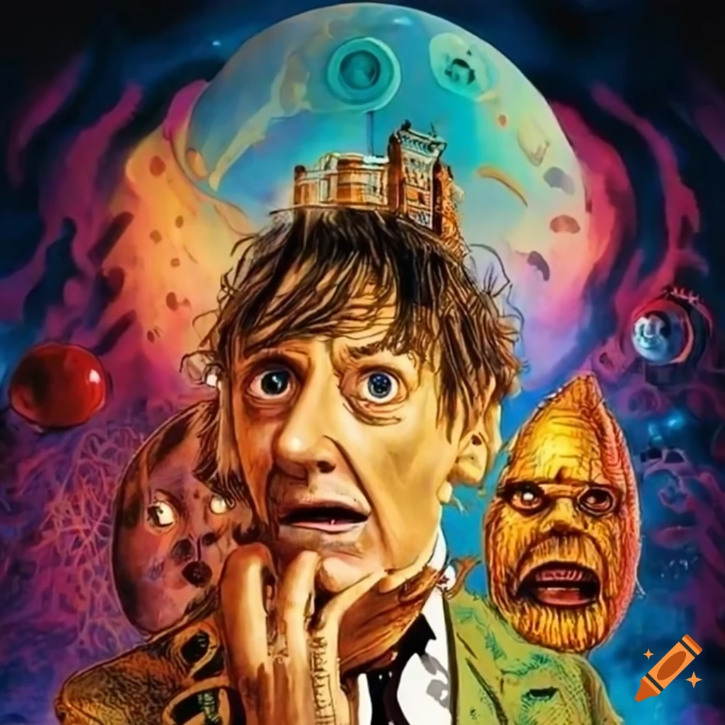Superorganism by Alan Aldridge and Heinz Edelmann featuring Bob Mortimer and The Egg