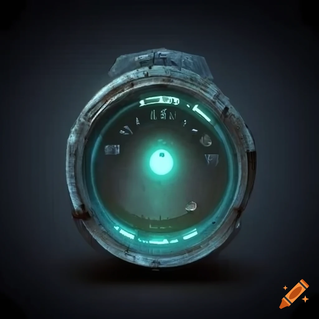 Post-apocalyptic fuel gauge in a game UI HUD