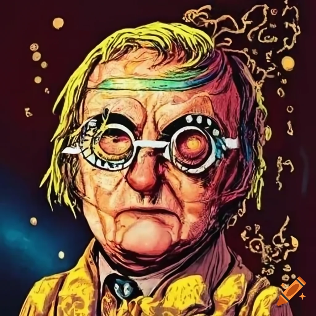 Superorganism by Alan Aldridge and Heinz Edelmann featuring Bob Mortimer and The Egg