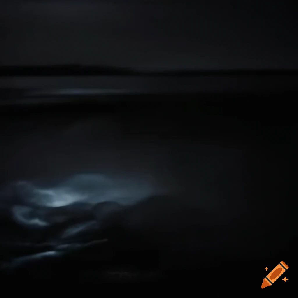 Night scene with waves as a lullaby