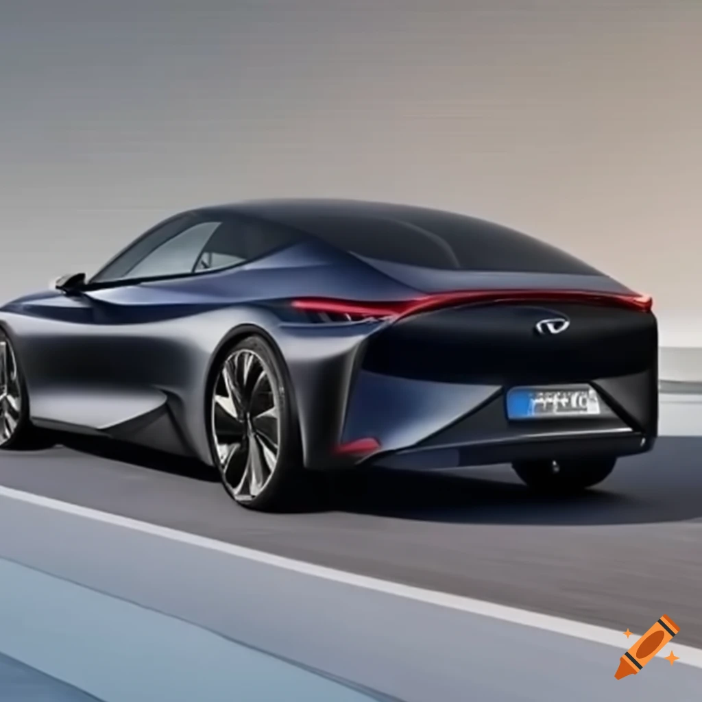 2024 New modern Infiniti EV coupe