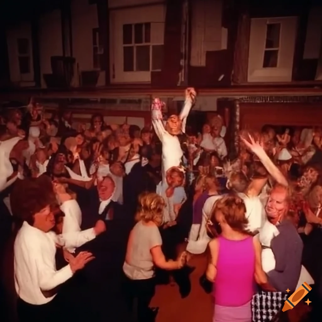 Wide-angle shot of 1995's Dancing Across the Zuiderzee charity event
