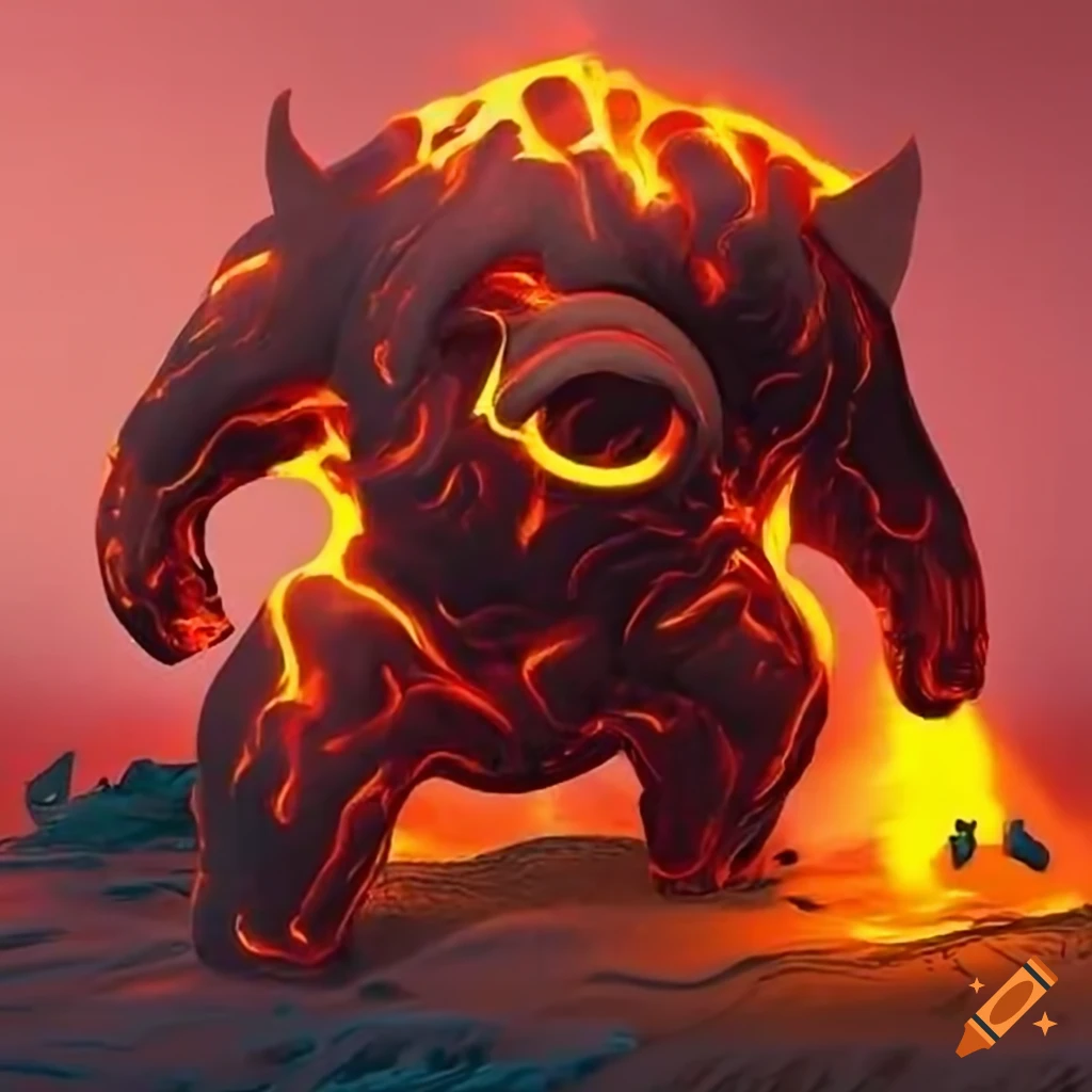 Lava pig