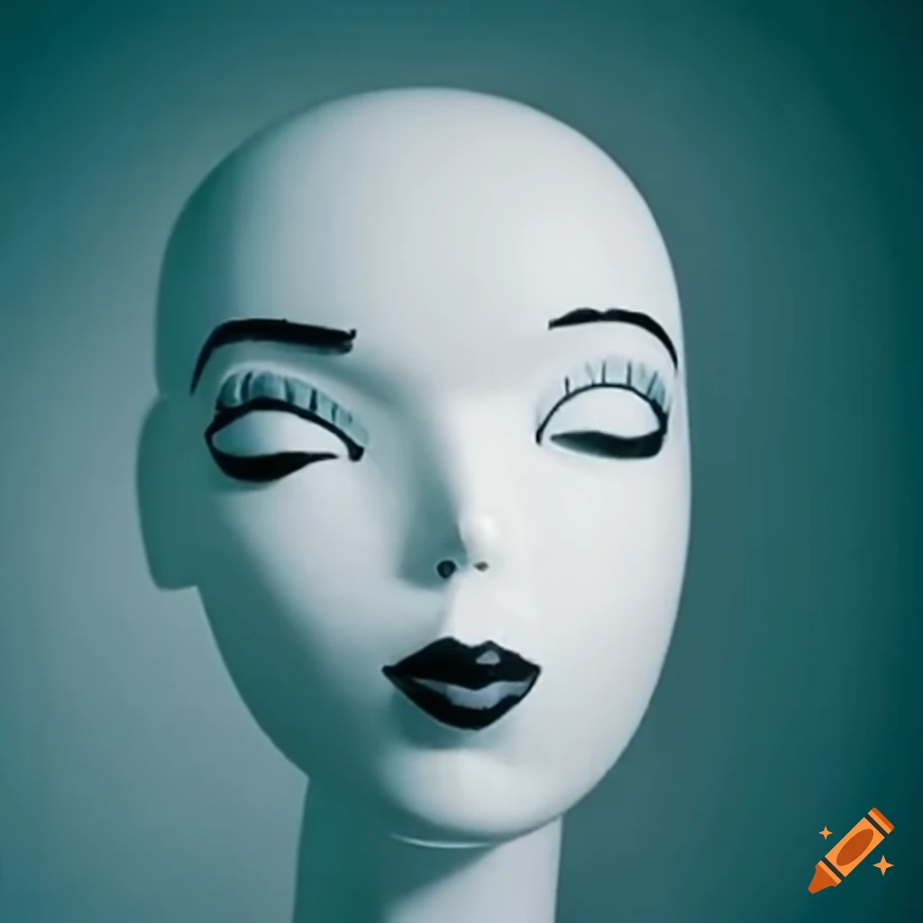 Mannequin in Tim Burton style