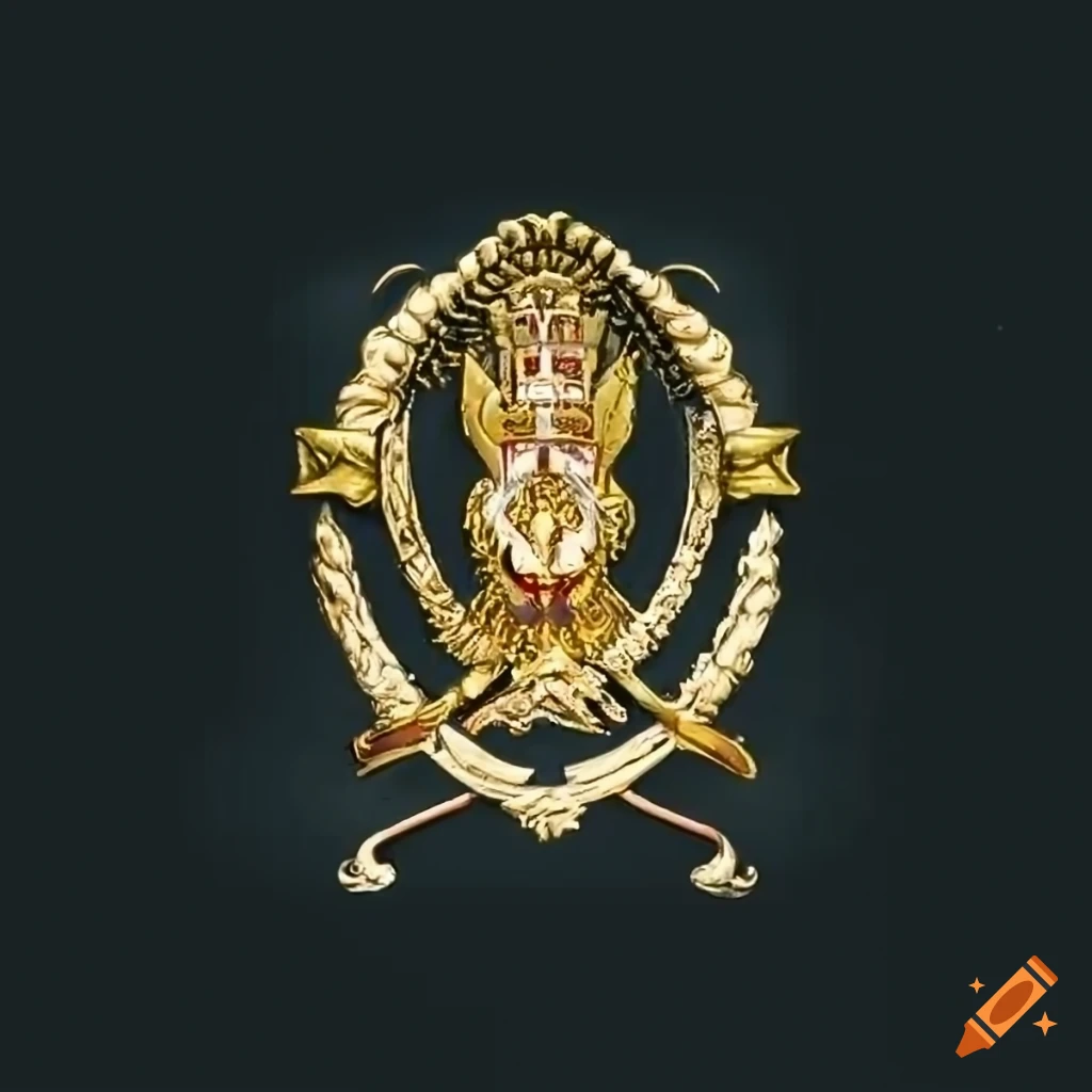 Nalapani military insignia for clothing design