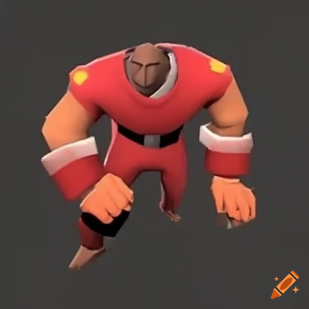 TF2 Medic healing a Heavy character