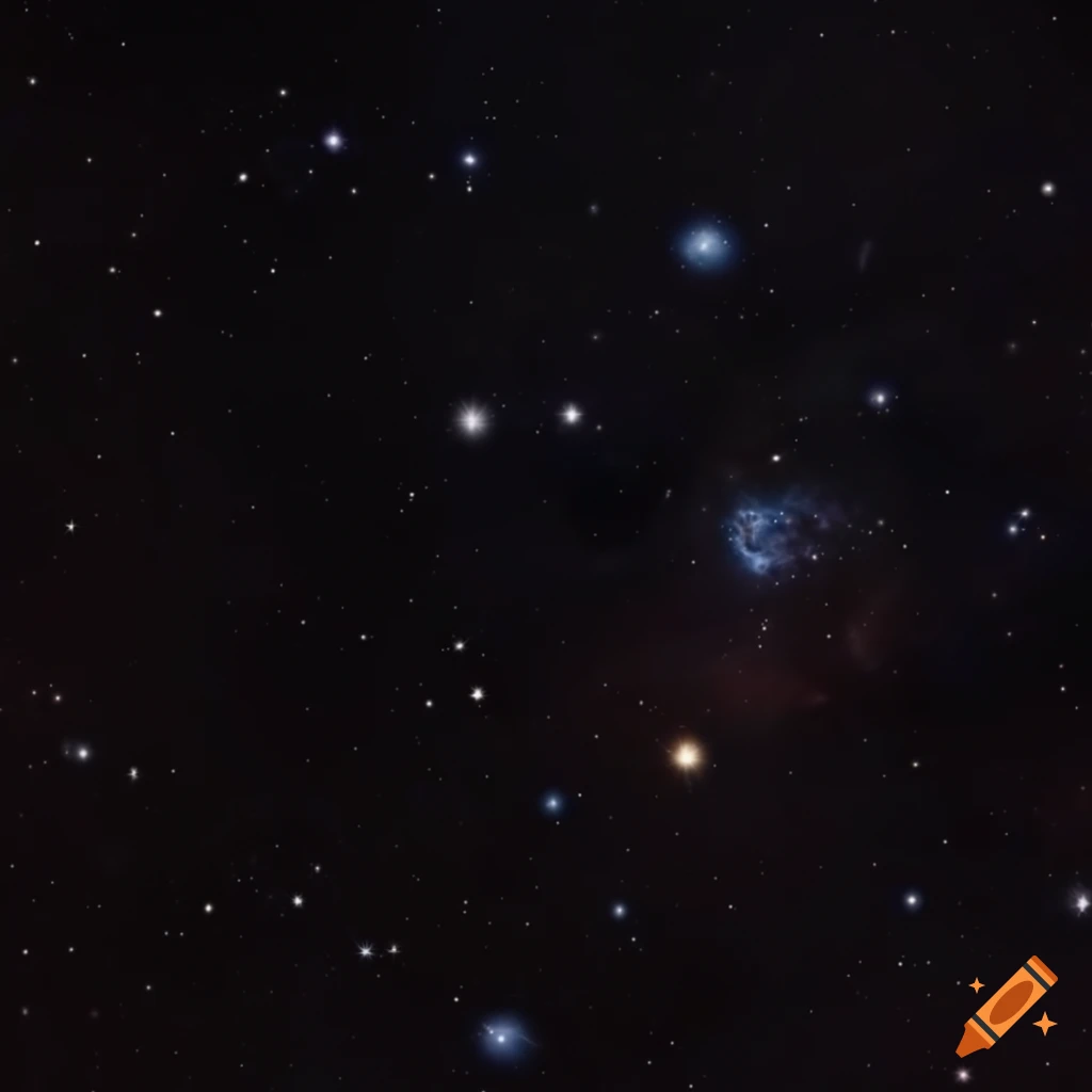 Dark galaxy background