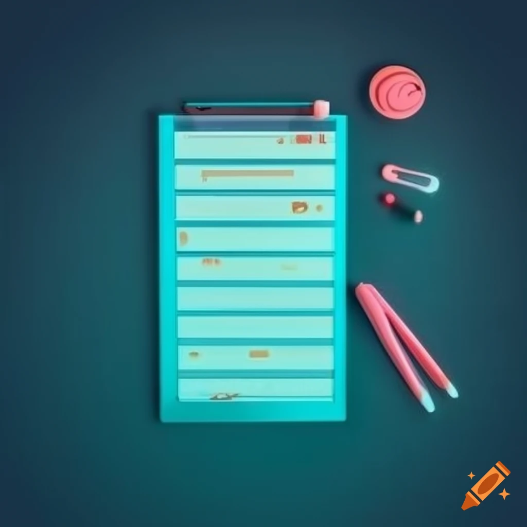 Personal health records chart template for appointments and prescriptions on a Notion page