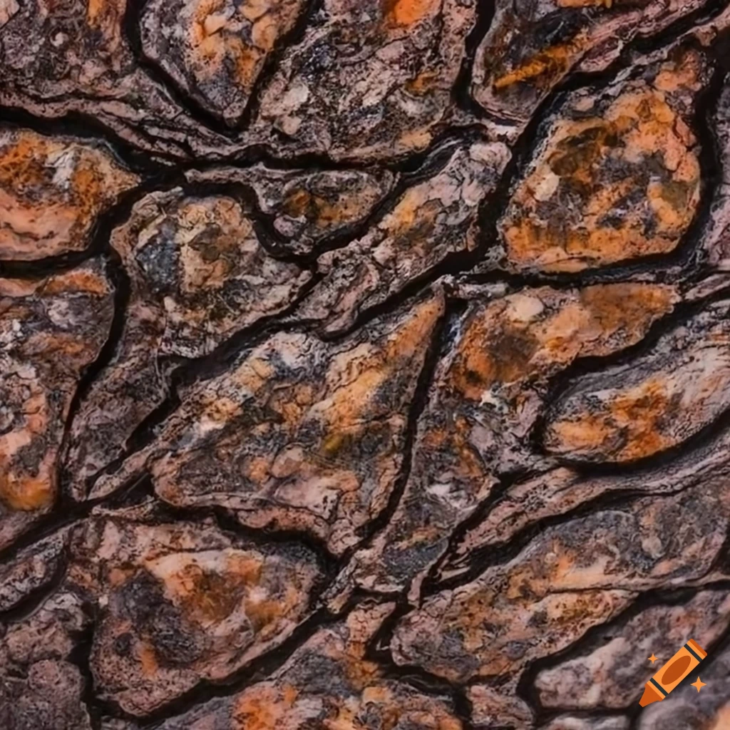 Close-up of intricate patterned Granito stone background