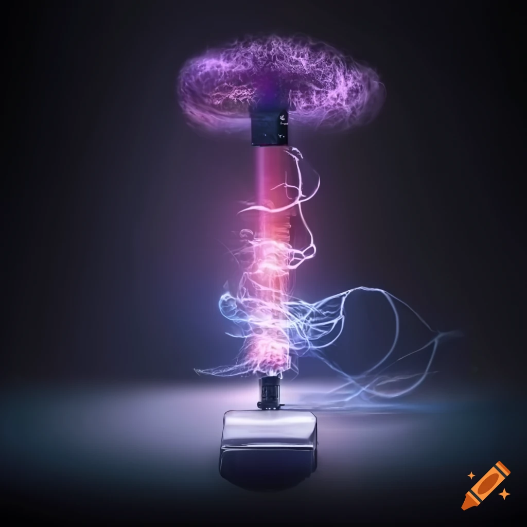 Cell phone with electrical tesla coil