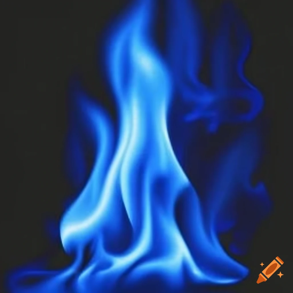 Blue flame