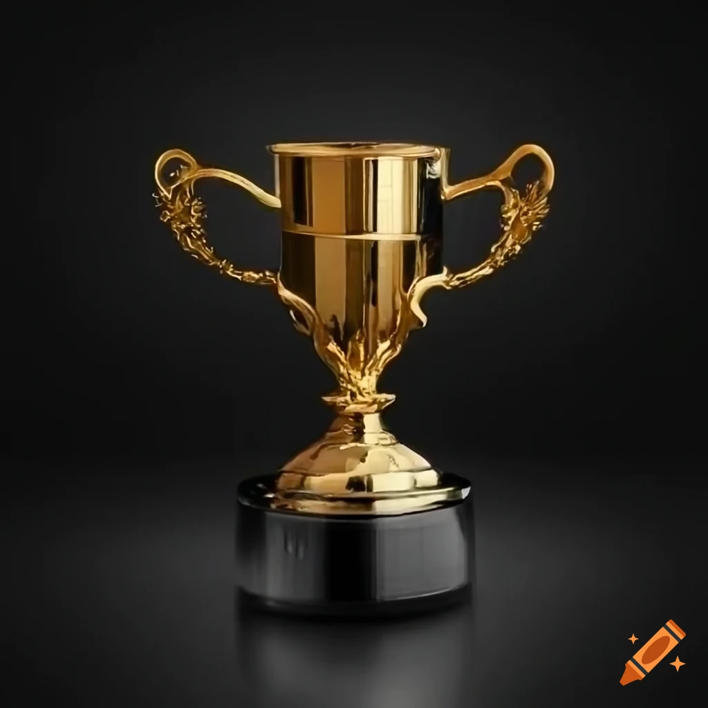First place trophy with the inscription 'Salena'