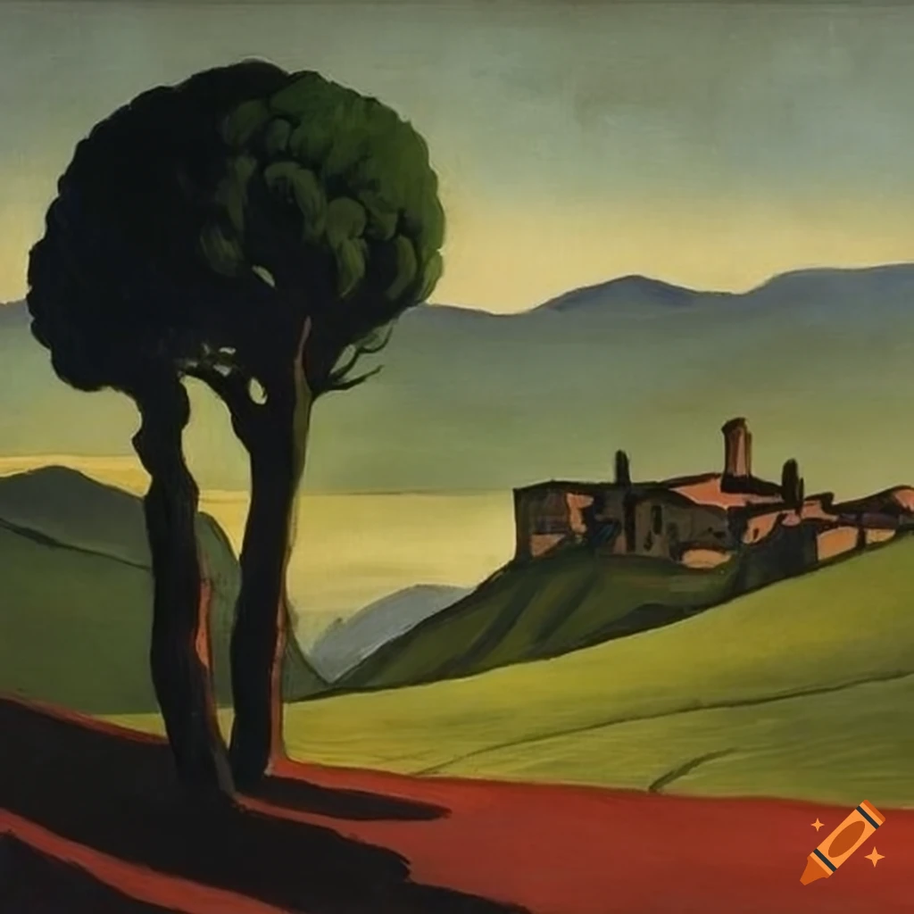 Italian countryside by Félix Vallotton