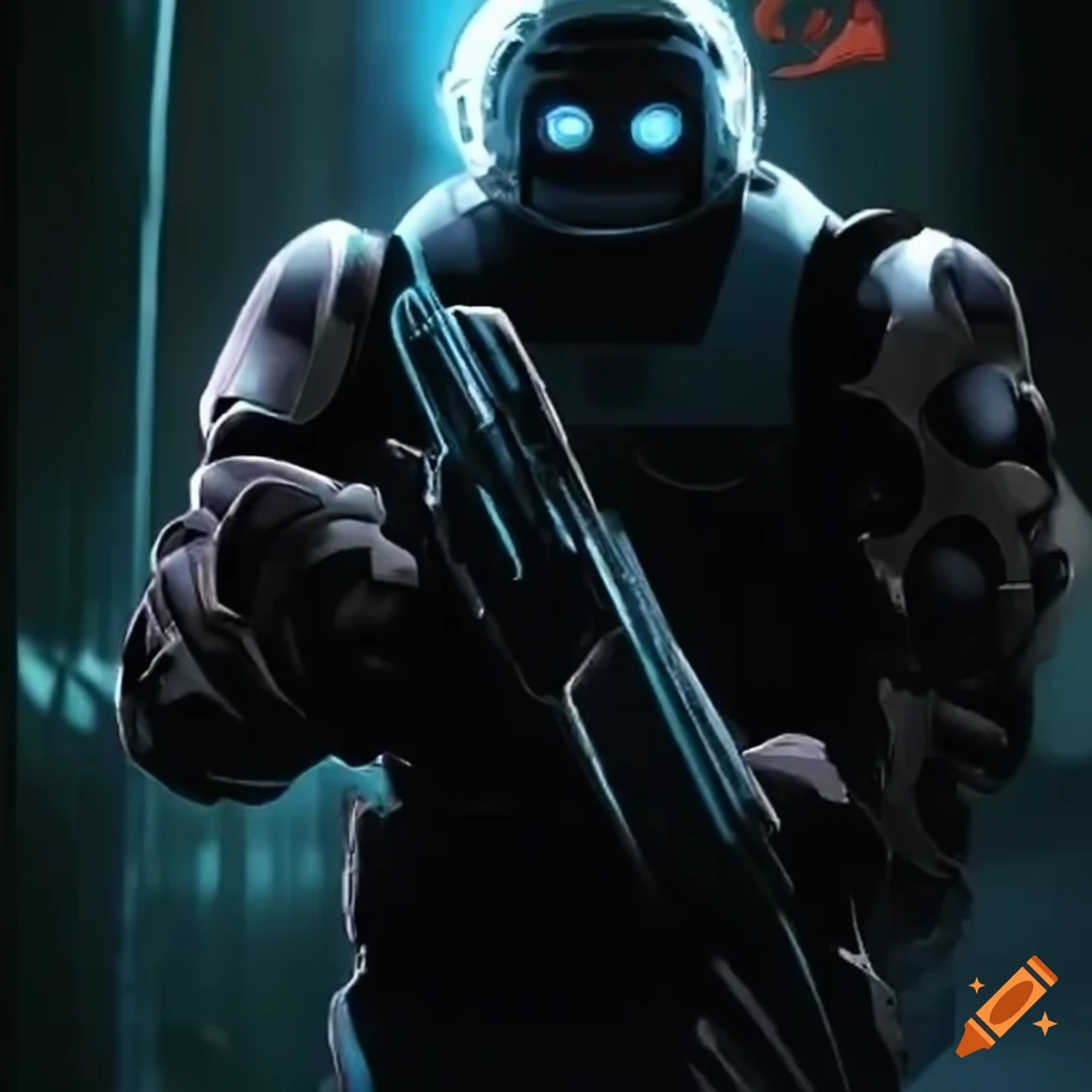 Robot agent on a top secret mission on Craiyon