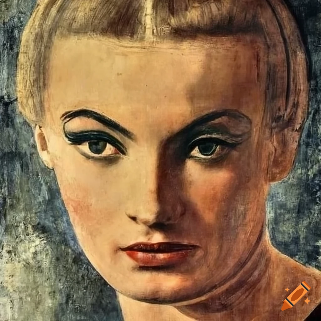 Anita Ekberg's face in Piero della Francesca's fresco