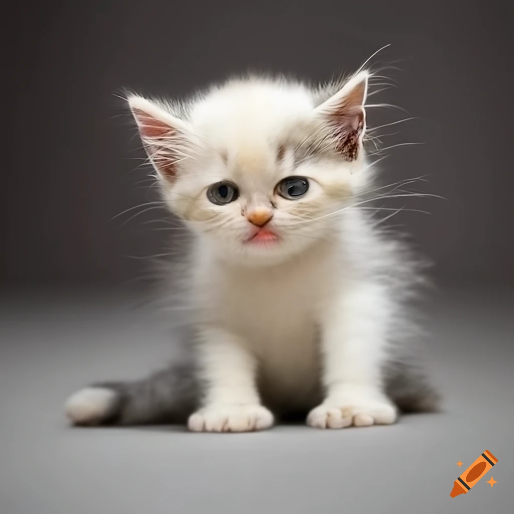 Kitten playing