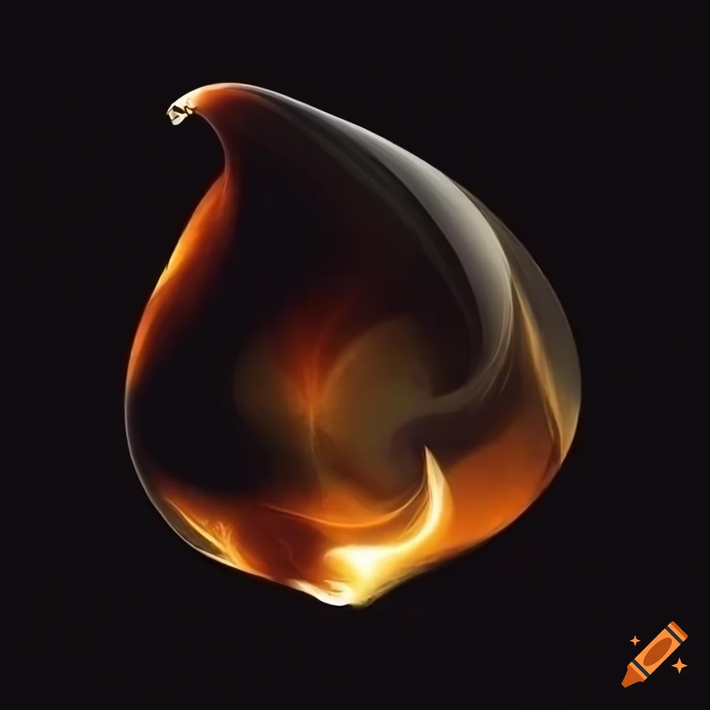 Abstract art with voluminous shapes