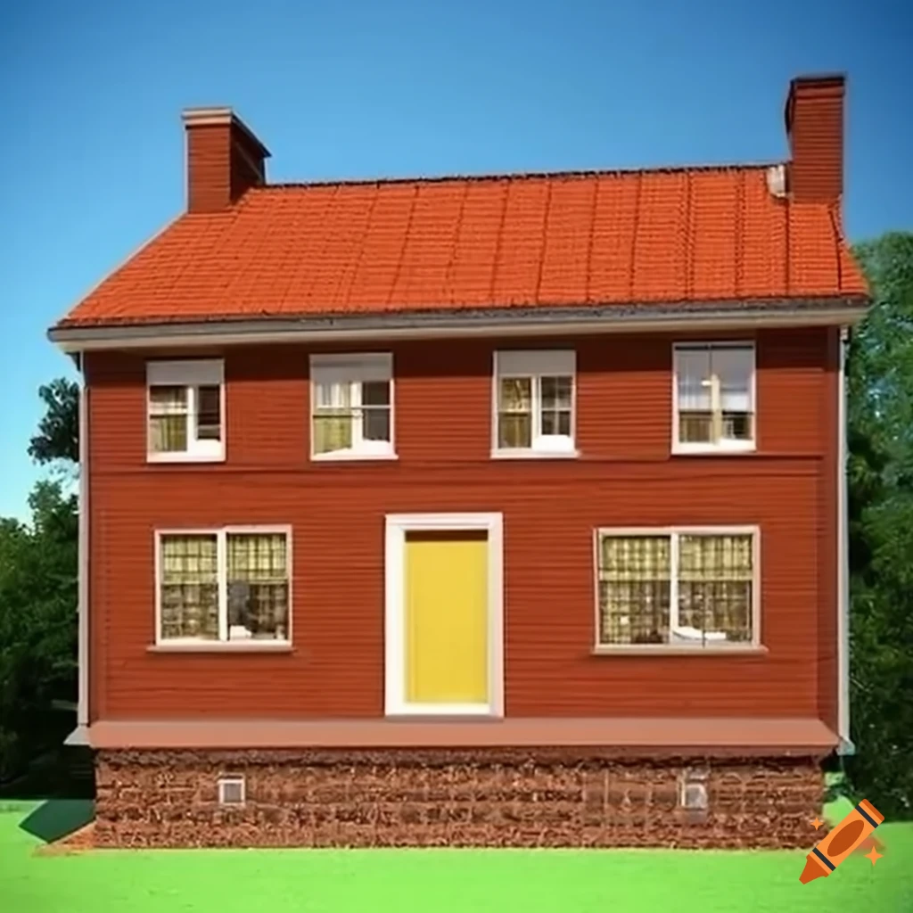 Casa hecha de ladrillos de material reciclable