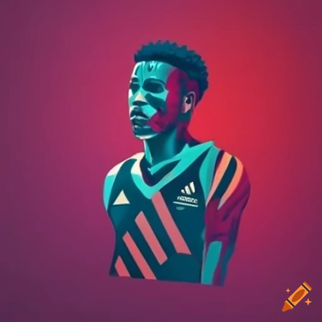 Adidas logo with clear text