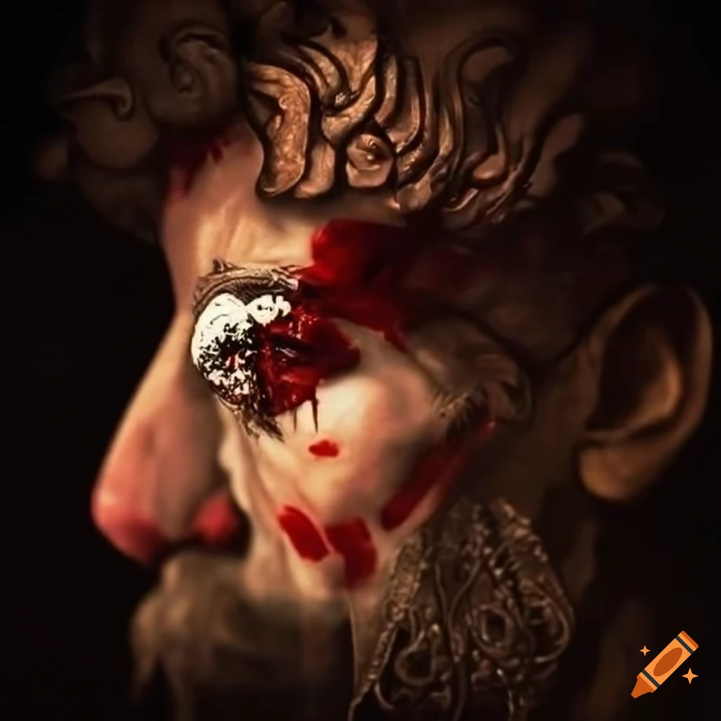 Baroque theatrical movement with a touch of blood