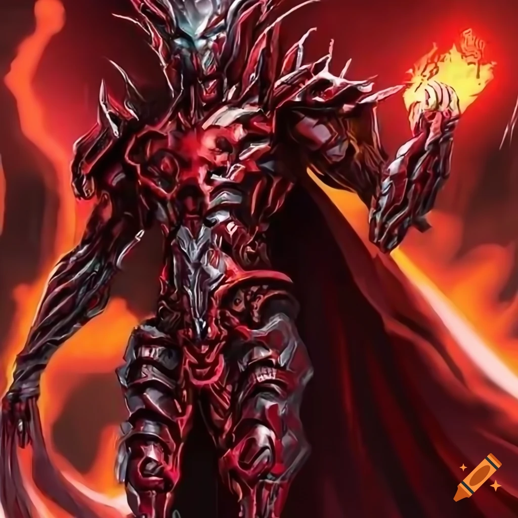 Polished artwork of Lord Zedd/Boros