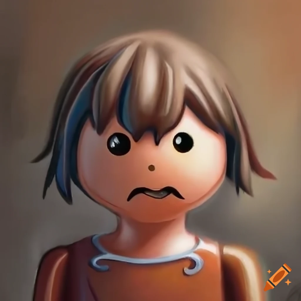 Playmobil puppet with original design