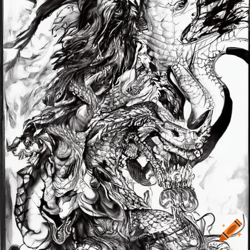 Genbu, the mythical creature combining turtle, dragon, scorpion, and snake in Japanese folklore