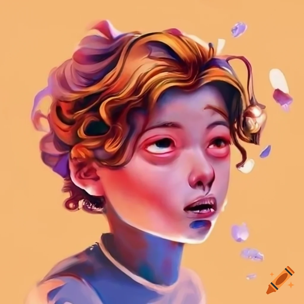 Mischievous expression