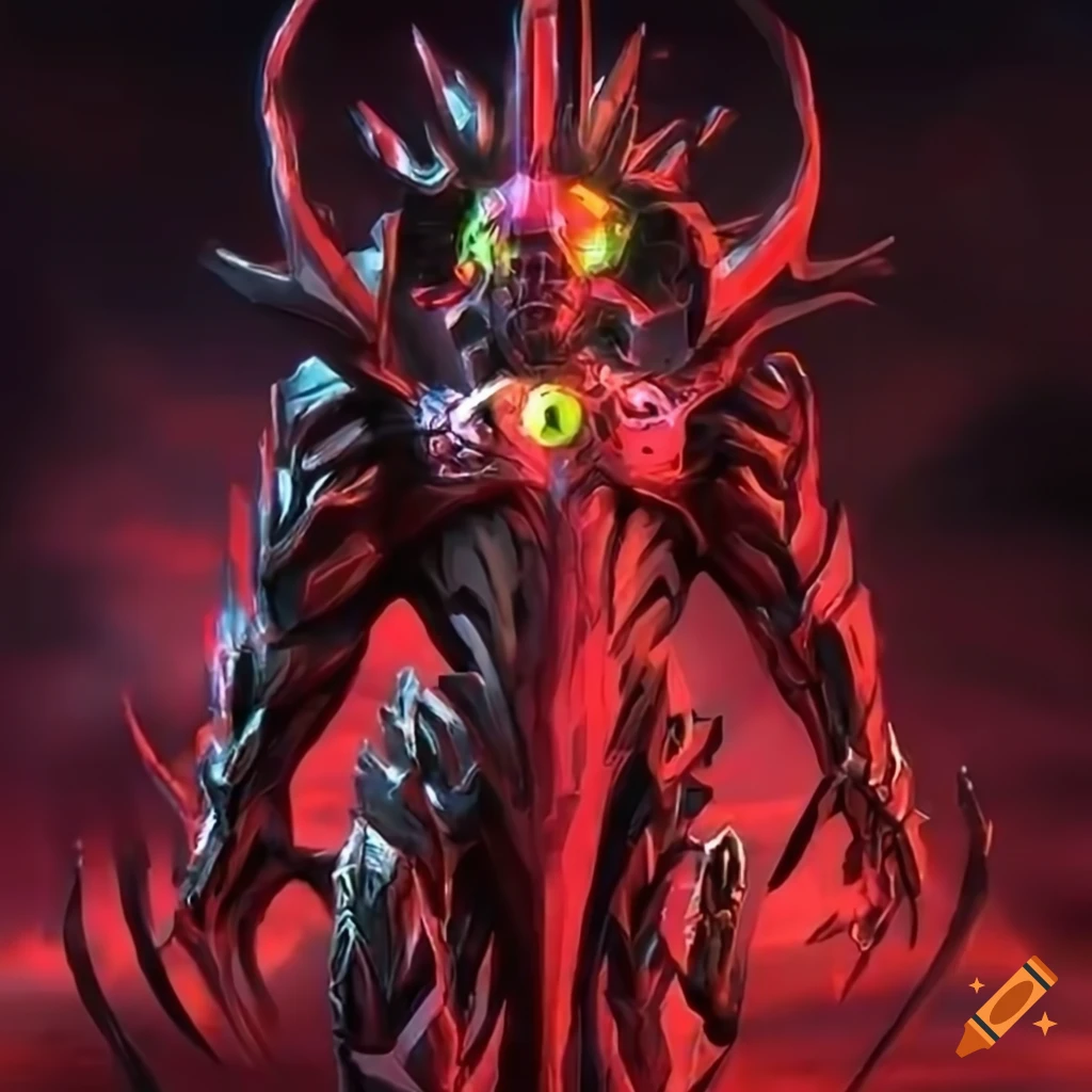 Polished artwork of Lord Zedd/Boros