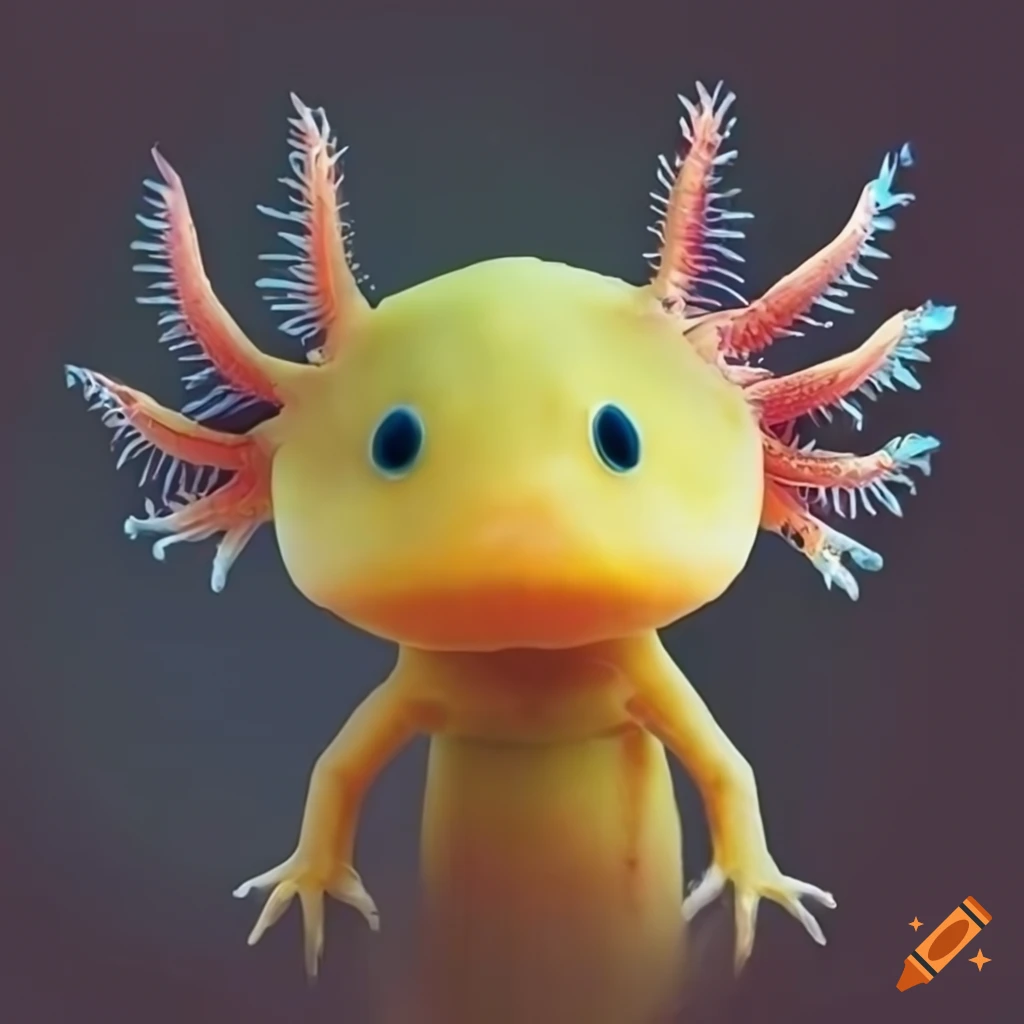 Banana axolotl