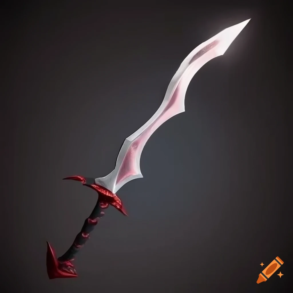Magic curved elite sword