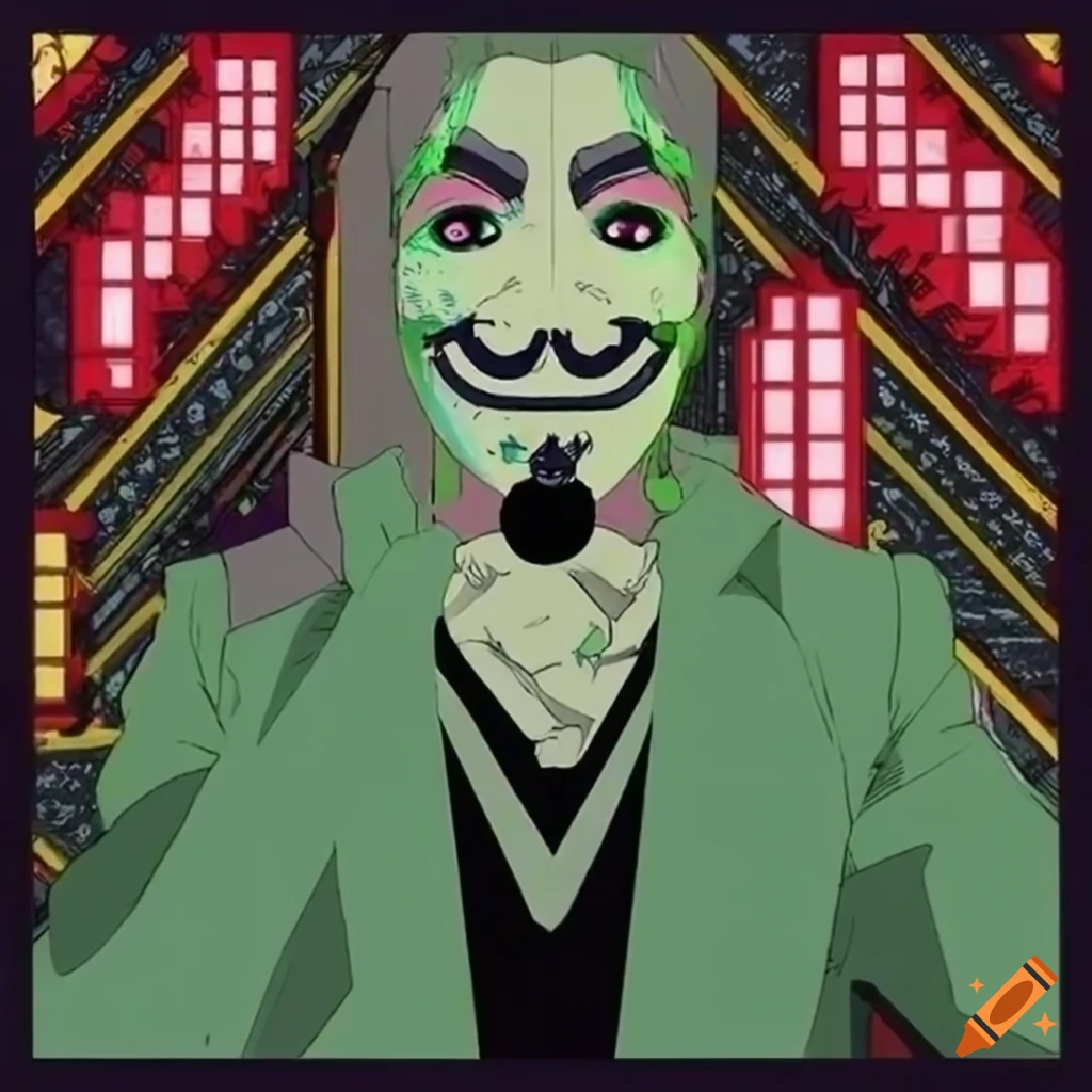 Hacker trapped in the Matrix in Ukiyo-e style artwork