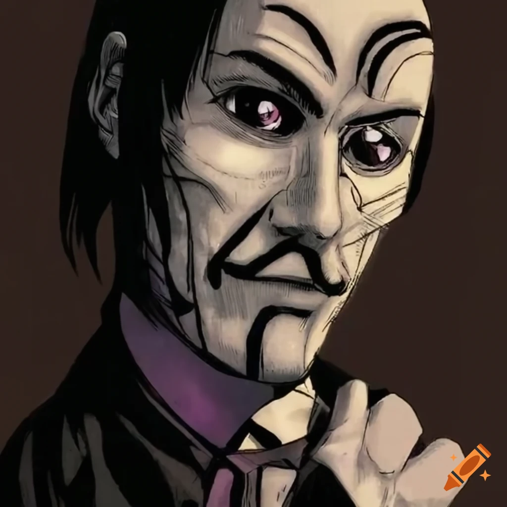 Hacker trapped in the Matrix in Ukiyo-e style manga artwork