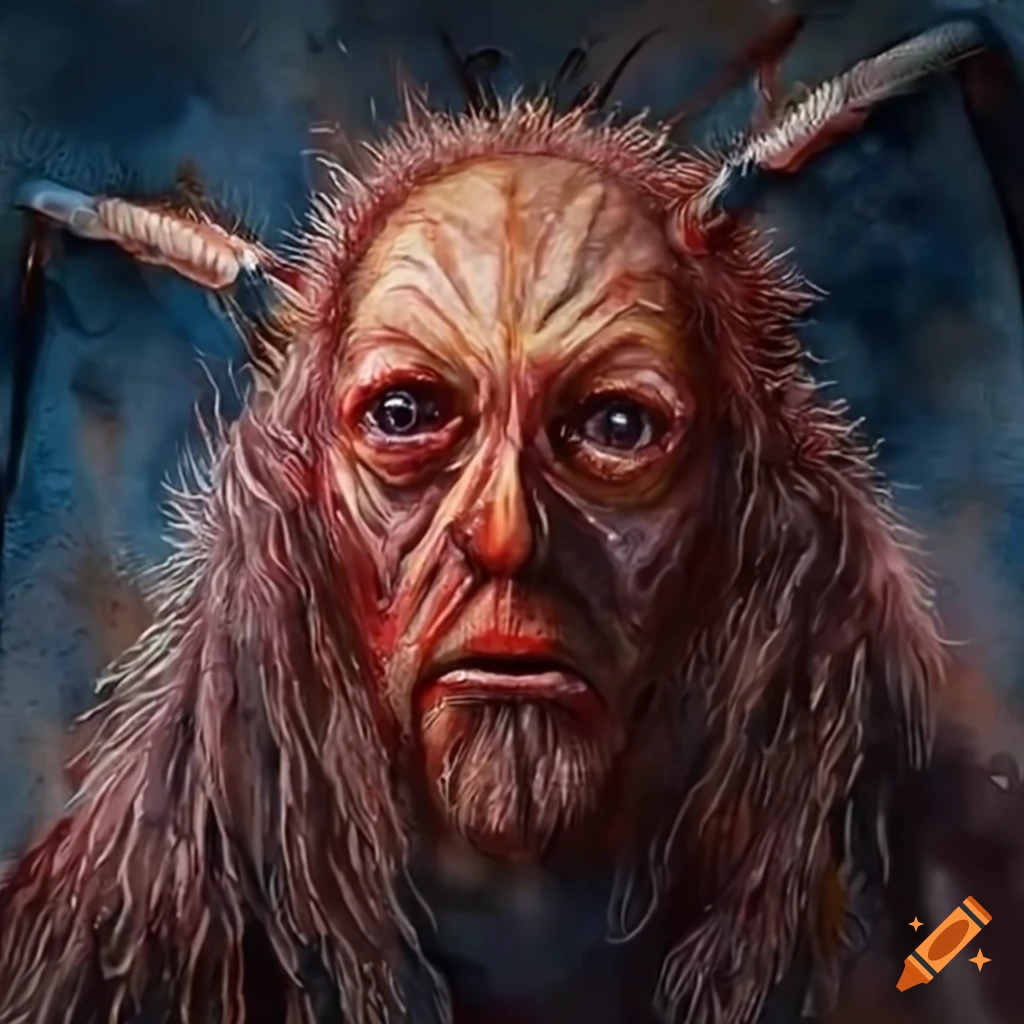 Fusion of spider and human named Spider-Lord with Paul Rudd's likeness